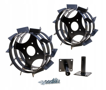 Koła żelazne z ośkami glebogryzarki Cedrus GL01 kpl. - CEDRGL04/05