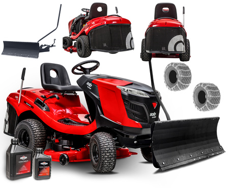 Traktorek kosiarka AL-KO T18-103.4 HD-A V2 z pługiem