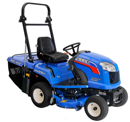 Traktorek kosiarka ISEKI SXG 216+ Diesel 16HP Hydrostat Kosz