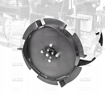 Koła żelazne CEDRUS glebogryzarki GLX720/GL1