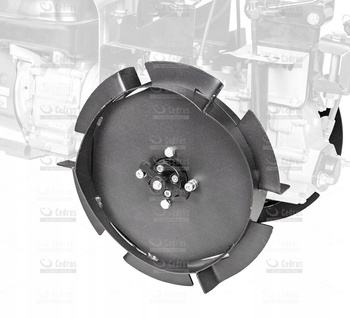 Koła żelazne CEDRUS glebogryzarki GLX720/GL11