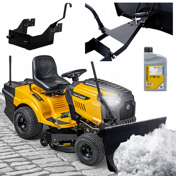 TRAKTOREK CUB CADET LT2  AUTOMAT ODŚNIEŻARKA PŁUG DO ŚNIEGU ZESTAW XXL