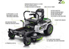 TRAKTOR OGRODOWY EGO ZT4201E-L AKUMULATOROWY