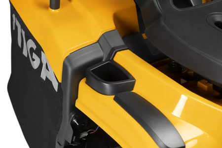 MOCNY TRAKTOREK STIGA ESTATE 384 ODŚNIEŻARKA 15KM ZESTAW PŁUG DO ŚNIEGU