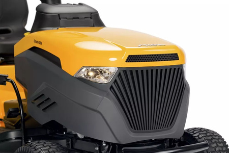 MOCNY TRAKTOREK STIGA ESTATE 384 ODŚNIEŻARKA 15KM ZESTAW PŁUG DO ŚNIEGU