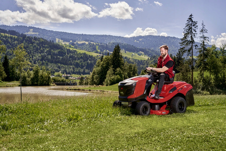 TRAKTOREK OGRODOWY AL-KO T15-93.3 HD-A NOWY MODEL + PŁUG DO ŚNIEGU