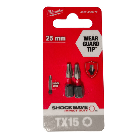 Milwaukee Bit Shockwave TX15x25mm 4932430872