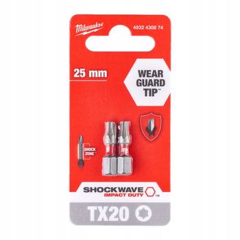 Milwaukee Bit Shockwave TX20x25mm 4932430874