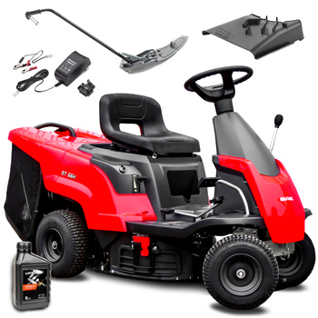 TRAKTOR OGRODOWY BARAS ST 66H POWERED BY STIGA COMBI 166