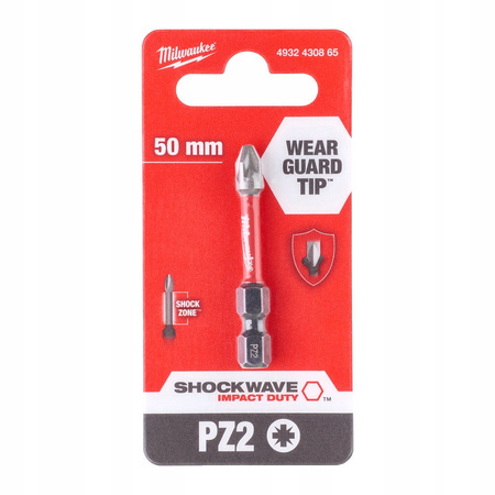 Bit udarowy Milwaukee PZ2 50MM 4932430865