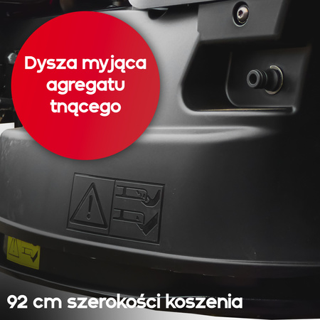 Traktorek ogrodowy BARAS WST 92-V2 powered by Stiga Estate 792 W