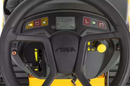 TRAKTOREK DWUCYLINDROWY STIGA ESTATE 7122 W MOCNY 122cm SZEROKOŚCI HYDRO