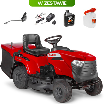 Traktorek kosiarka Baras ST84 H Powered by Stiga 384 Hydrostat Kosz